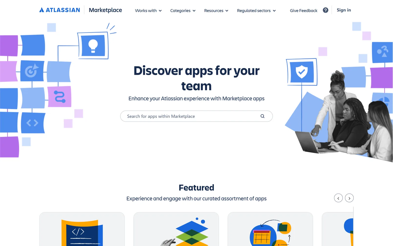 Atlassian Marketplace screenshot