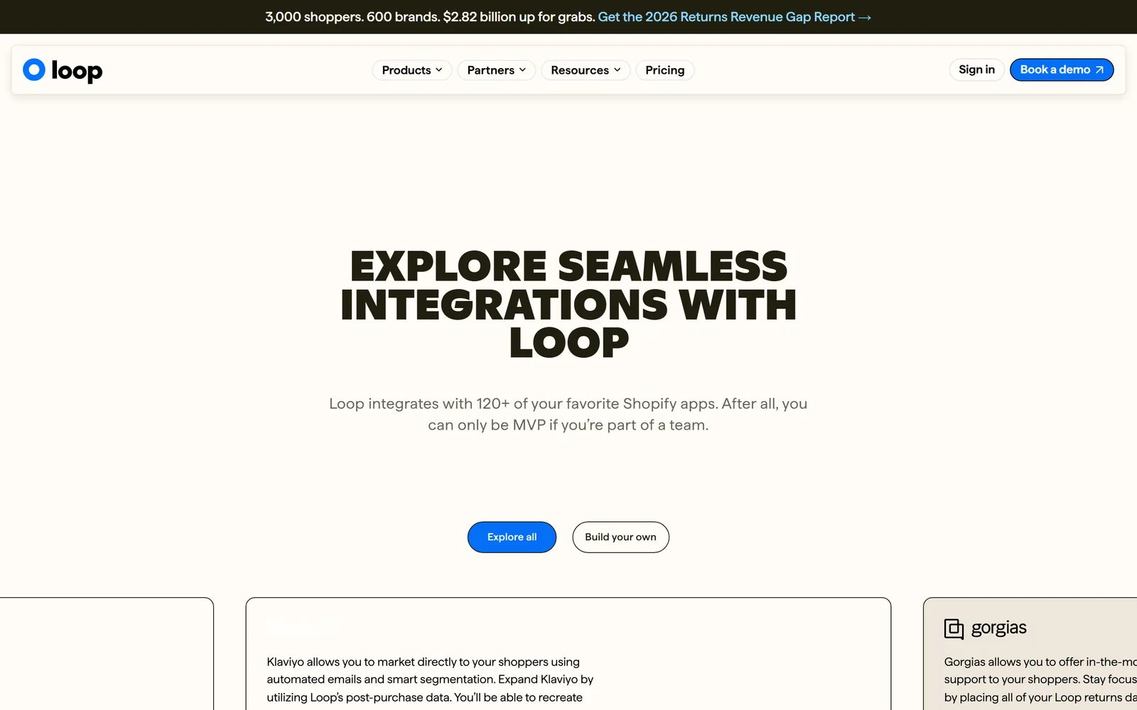 Loop Returns Integrations screenshot