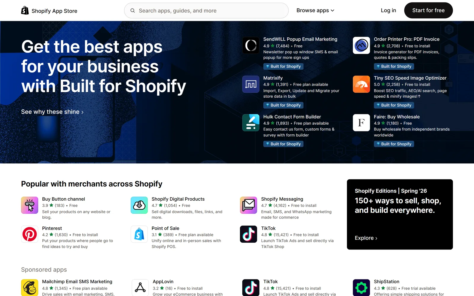 Shopify App Store screenshot