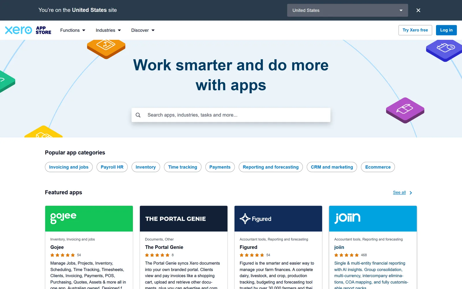 Xero App Store screenshot